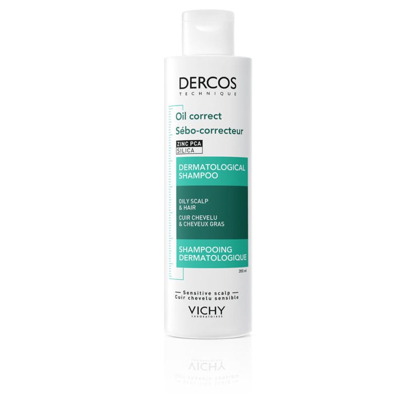 Dercos Shampooing Sébo-Régulateur Pour Cheveux Gras - 200 Ml