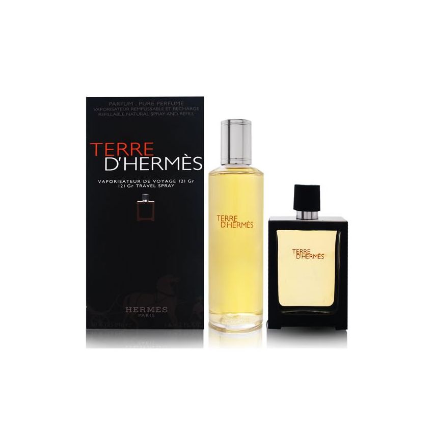 Terre D'Hermes Eau De Perfume Vaporisateur Rechargeable 30Ml Coffret 2 Produits