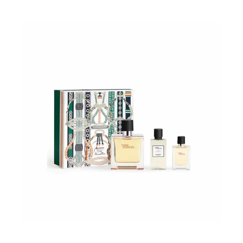 Terre D'Hermès Eau De Parfum Spray 75Ml Set 3 Pieces