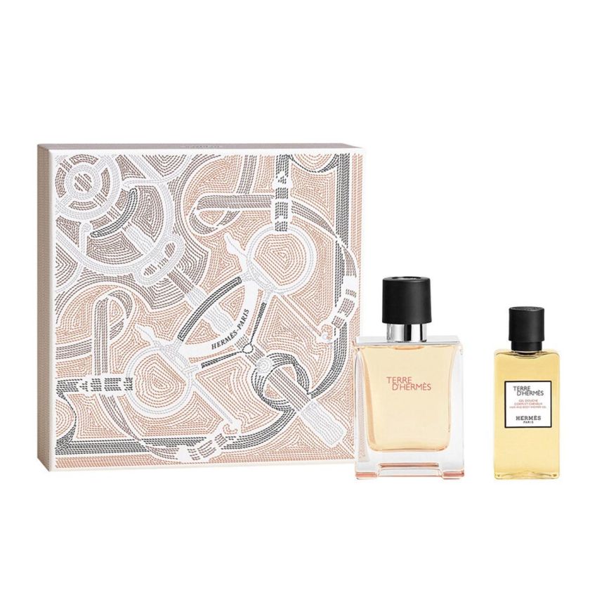 Hermès Hermes Terre Dhermes Eau De Toilette Pour Homme 50Ml Spray Gel De Baño 40Ml