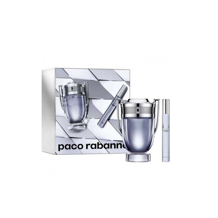 Paco Rabanne Invictus Eau De Toilette Vaporisateur 100Ml Coffret 2 Produits