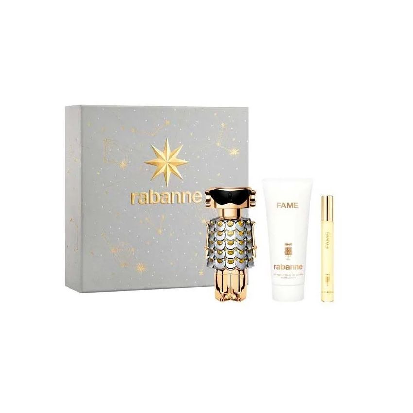 Paco Rabanne Fame Eau De Parfum Vaporisateur 50Ml Coffret 3 Produits