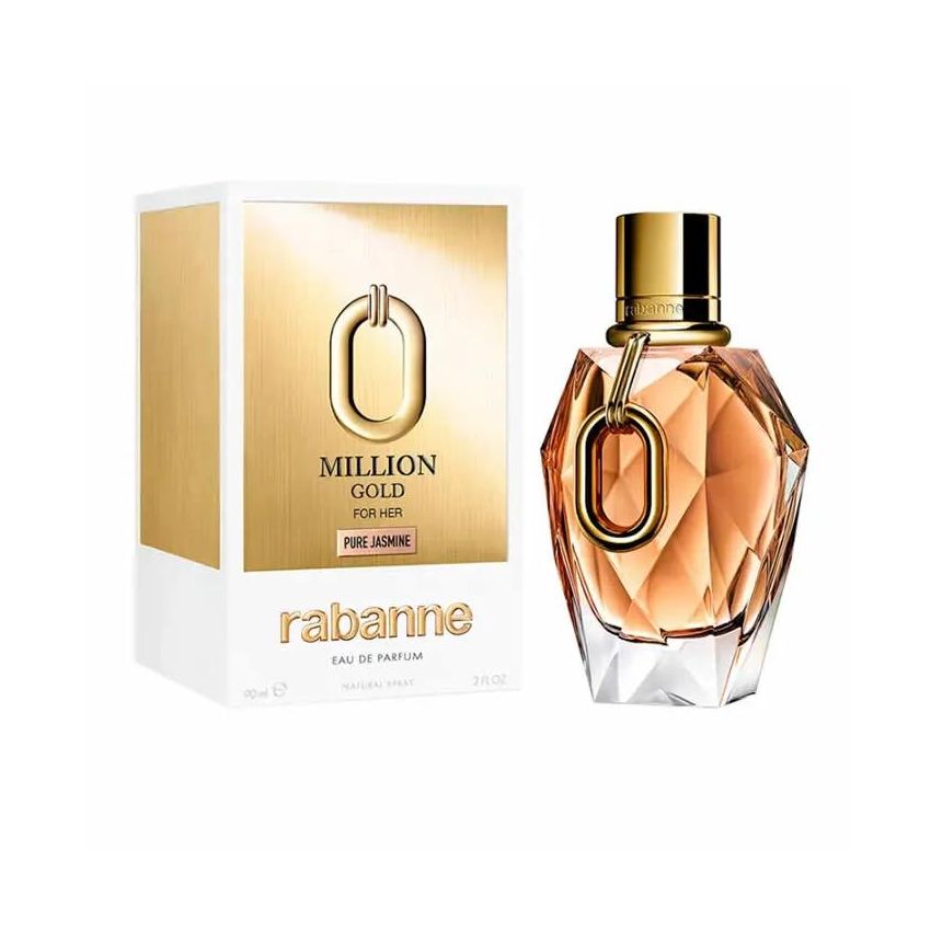 Rabanne Million Gold For Her Pure Jasmine Eau De Parfum Vaporisateur 90Ml