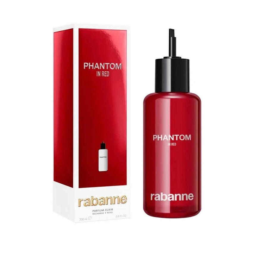 Rabanne Phantom In Red Parfum Elixir Parfum 200Ml Recharge