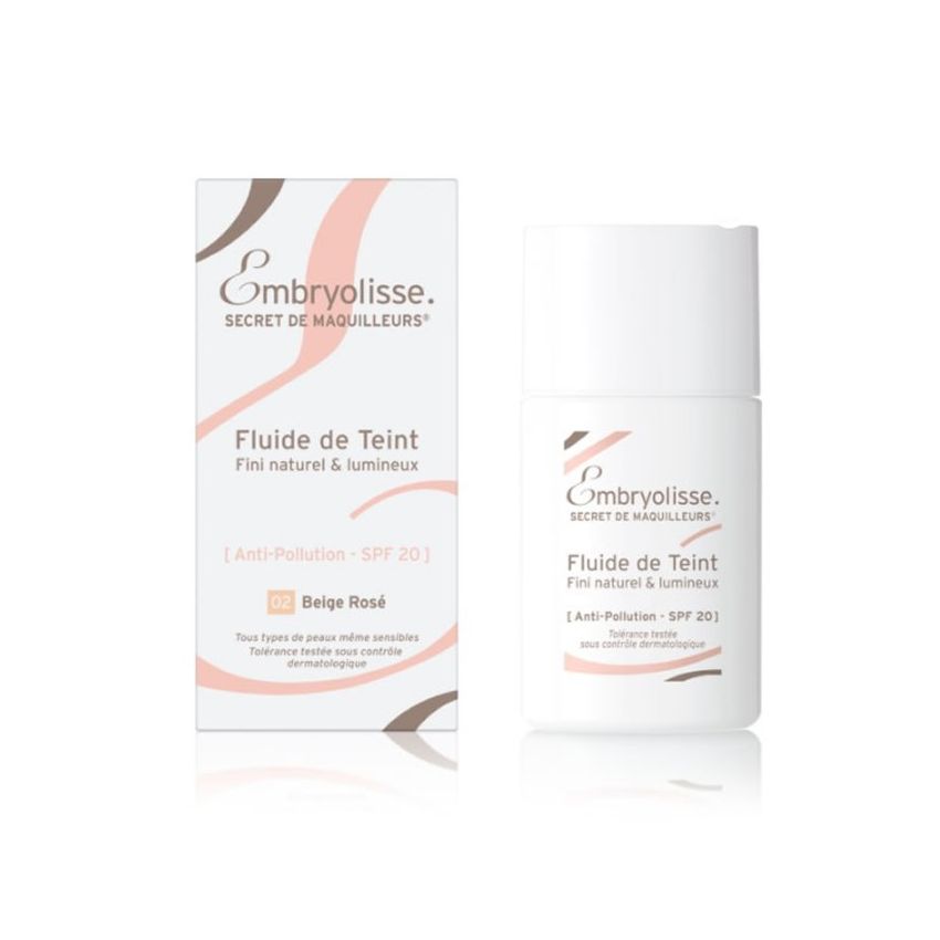 Embryolisse Fluid De Teint Spf20 02 Beige Rosé