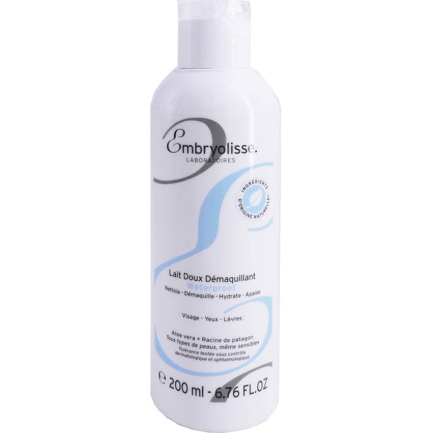 Embryolisse Lait Doux Démaquillant Waterpoof 200Ml