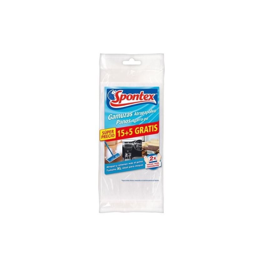 Spontex Chamois Dust Catcher 15 + 5 Units