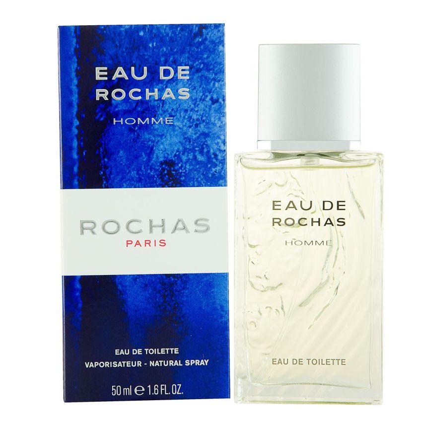 Eau De Rochas Homme Eau De Toilette Vaporisateur 50Ml