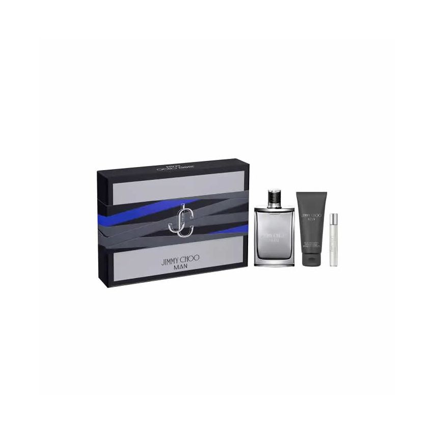 Jimmy Choo Man Eau De Toilette Vaporisateur 100Ml Coffret 3 Produits