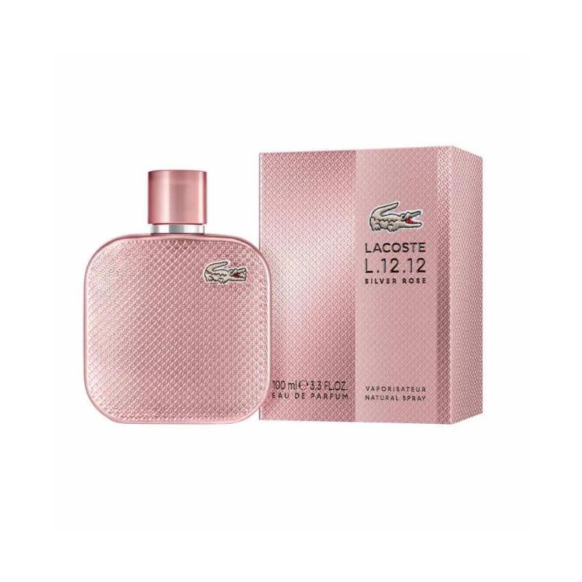 Lacoste L.12.12 Silver Rose Eau De Parfum Vaporisateur 100Ml