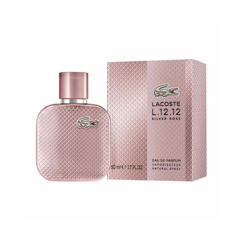 Lacoste L.12.12 Silver Rose Eau De Parfum Vaporisateur 50Ml