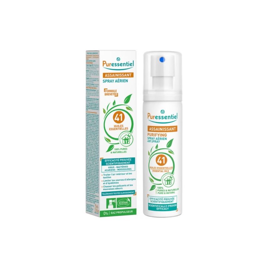 Puressentiel Spray Assanissant 41 Huiles Essentielles 75Ml