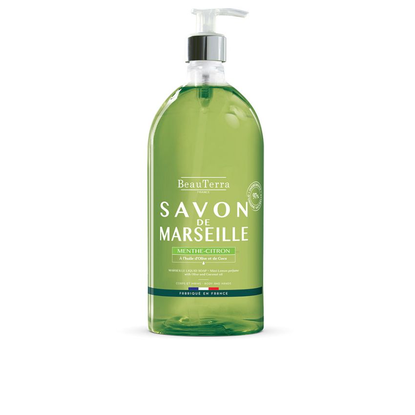 Savon De Marseille Menthe-Citron - 1000 Ml