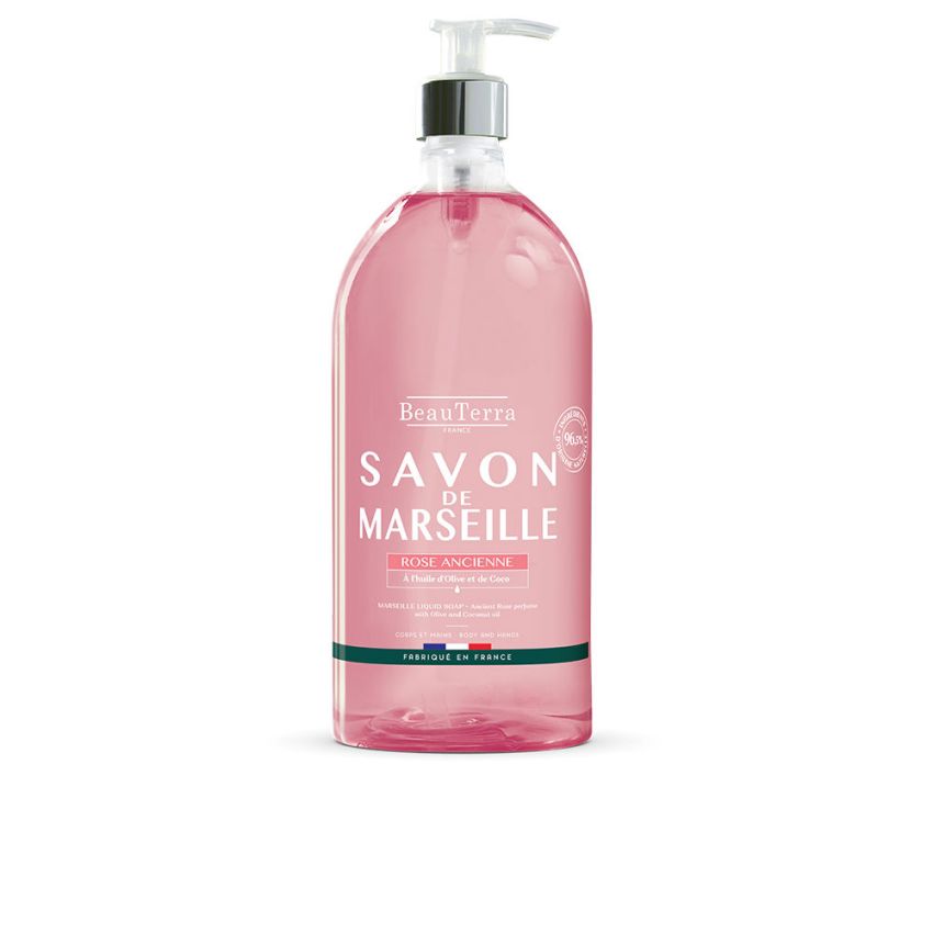 Savon De Marseille Rose Antique - 1000 Ml
