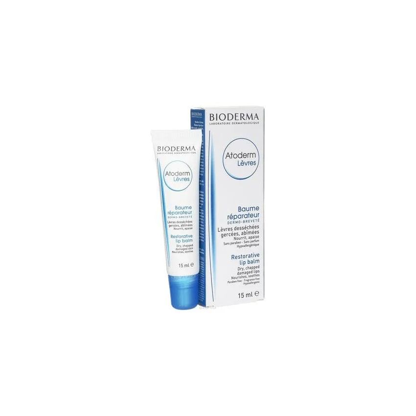 Bioderma Atoderm Baume Lèvres Réparateur 15Ml