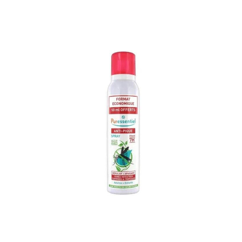 Puressentiel Répulsif Anti-Pique Apaisant Spray 200Ml