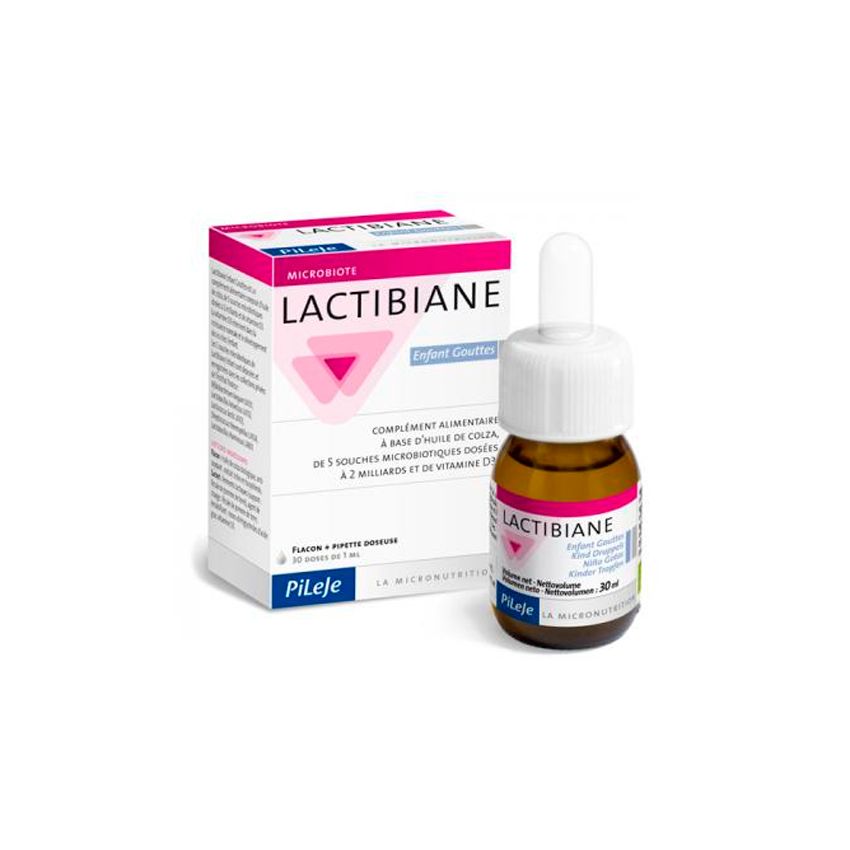 Pileje Lactibiane Enfant Gouttes 30Ml