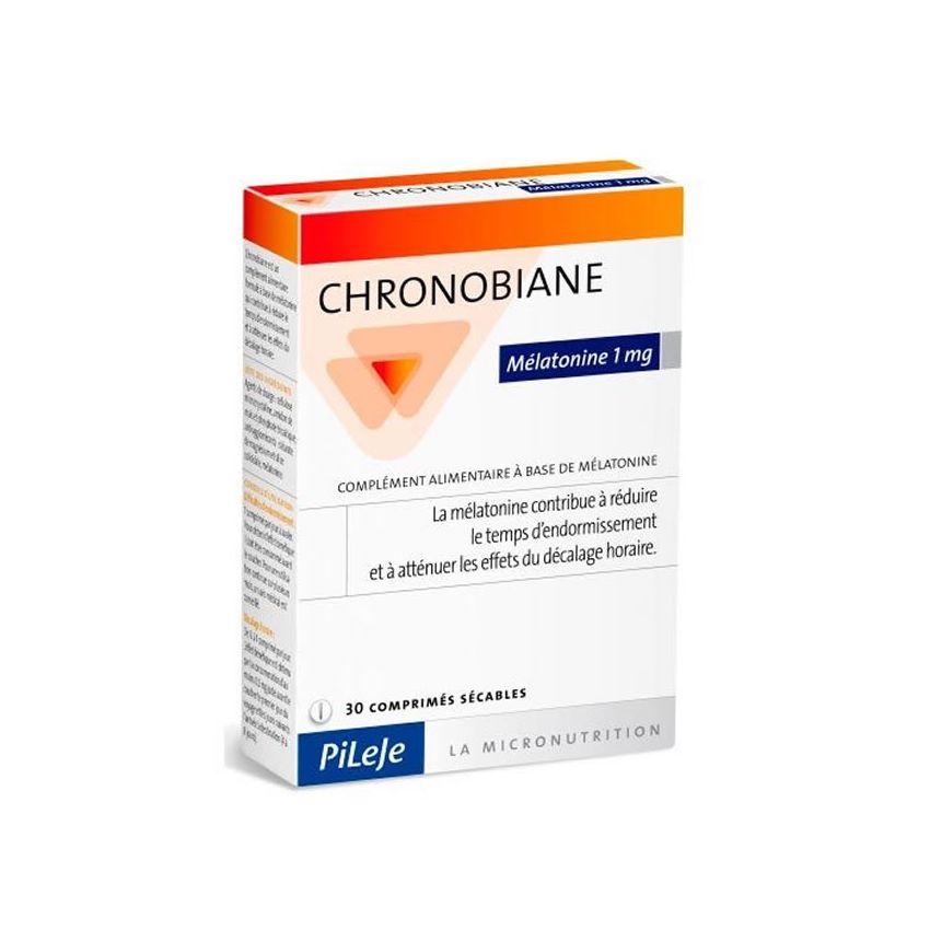 Pileje Chronobiane Melatonin 1Mg 30 Comprimés