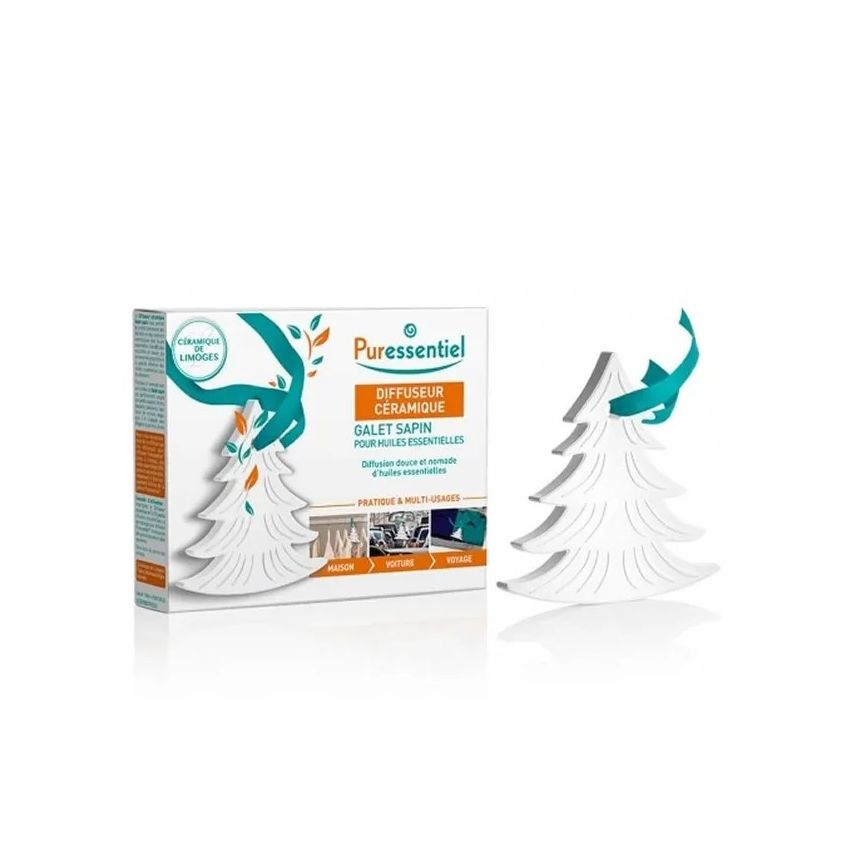 Puressentiel Galet Sapin Diffuseur Céramique