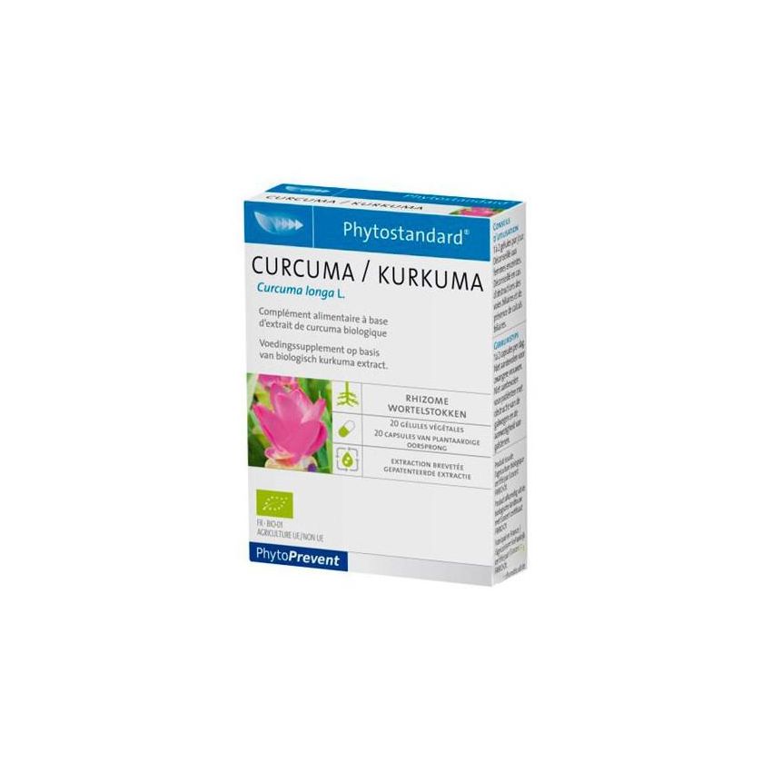 Pileje Phytostostandard Curcuma 20 Caps