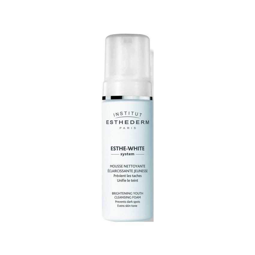 Institut Esthederm Esthe White Mousse Nettoyante Éclaircissante Jeunesse 150Ml
