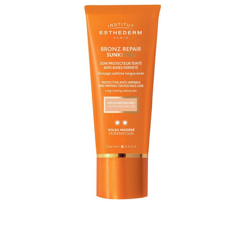 Bronz Repair Sunkissed Crème Visage Anti-Rides Soleil Modéré - 50 Ml