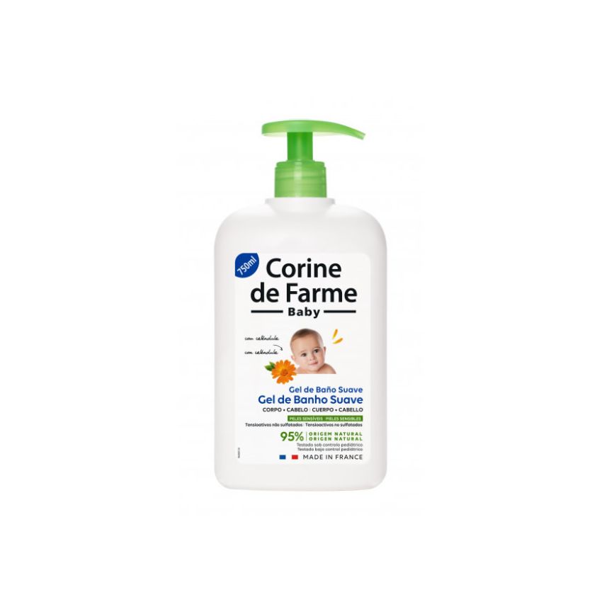 Corine De Farme Baby Gentle Shower Gel 750Ml