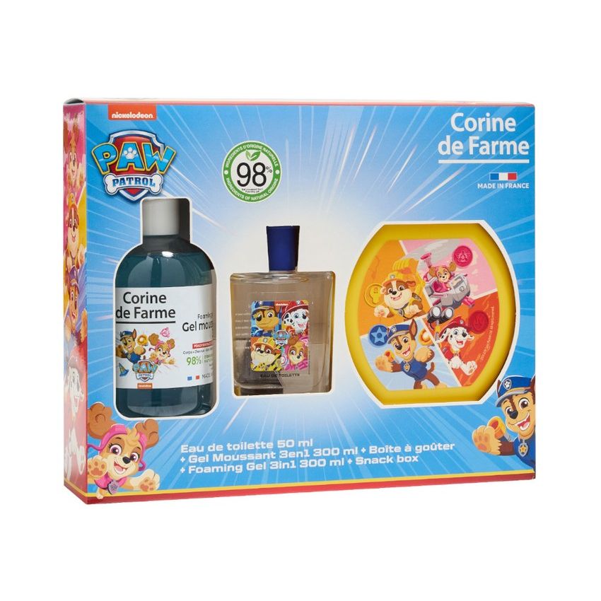 Corine De Farme Cf Paw Patrol 50 Edt Gel 300 Snack Box