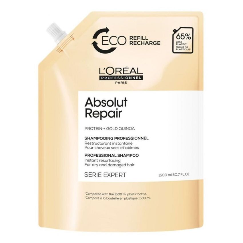 L’Oréal Professionnel Paris Absolut Repair Gold Shampoo Refill 1500 Ml
