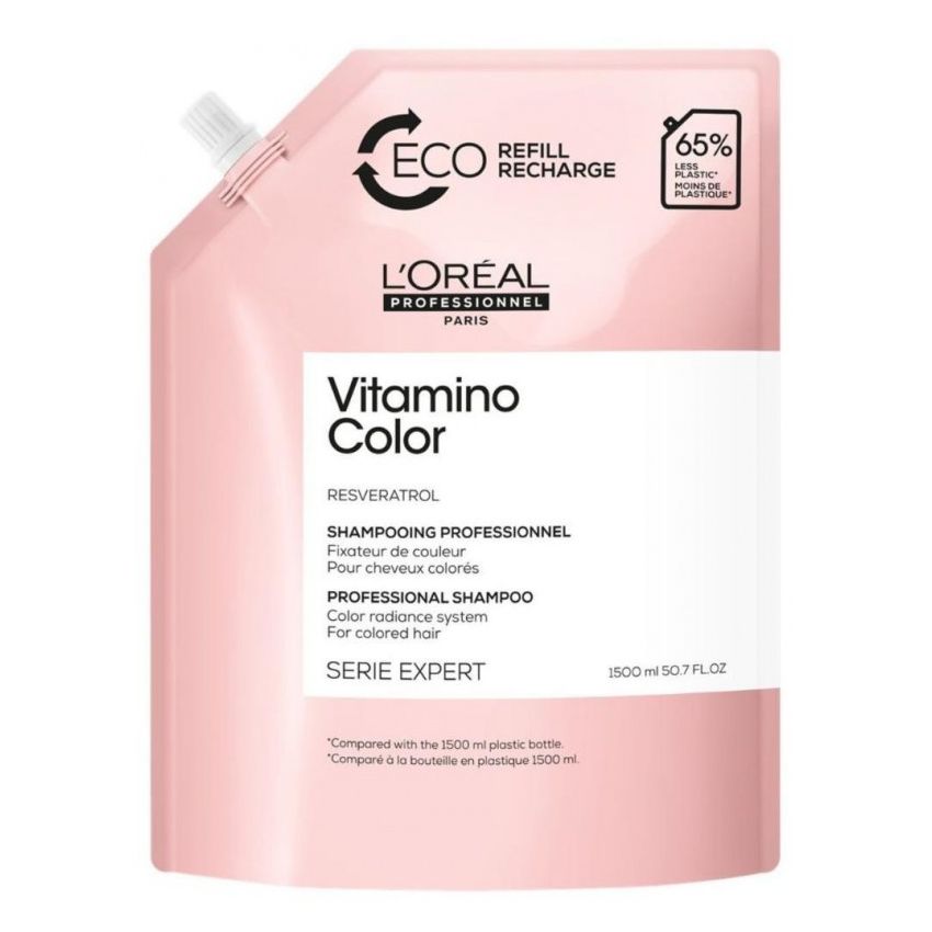 L'Oreal Professionnel Vitamino Color Shampoo Refill 1500Ml