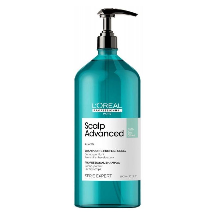 L'Oréal Professionnel Serie Expert Scalp Advanced Anti-Gras Shampooing 1500Ml