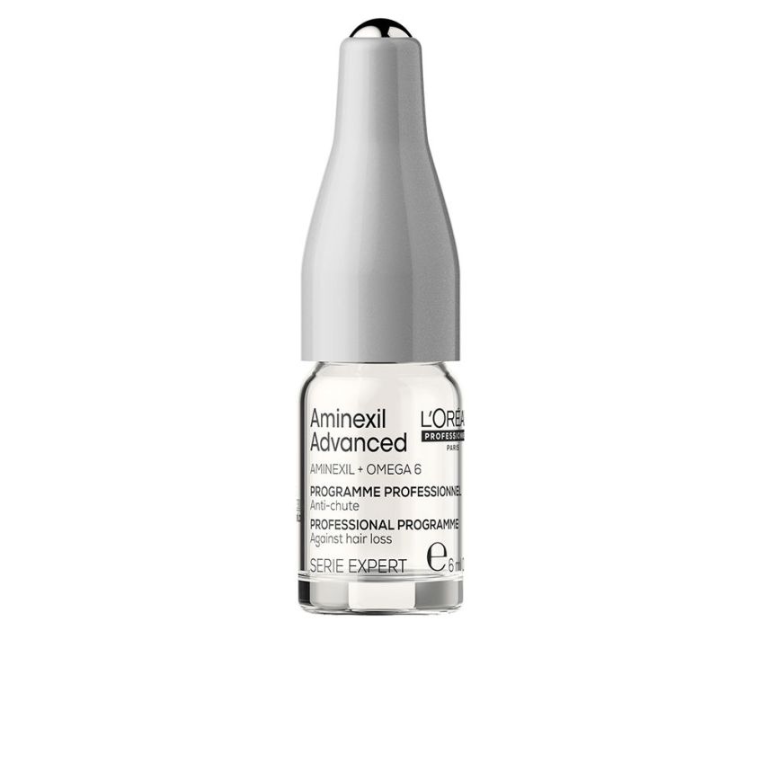 Ampoules Aminexil Advanced Enrichies En Actifs Dermatologiques Capillaires - 10 X 6 Ml