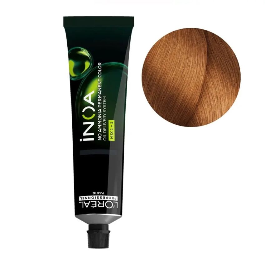 L’Oreal Professionnel Paris Inoa Ammonia Free Hair Color #8.34-Light Blond Golden Copper