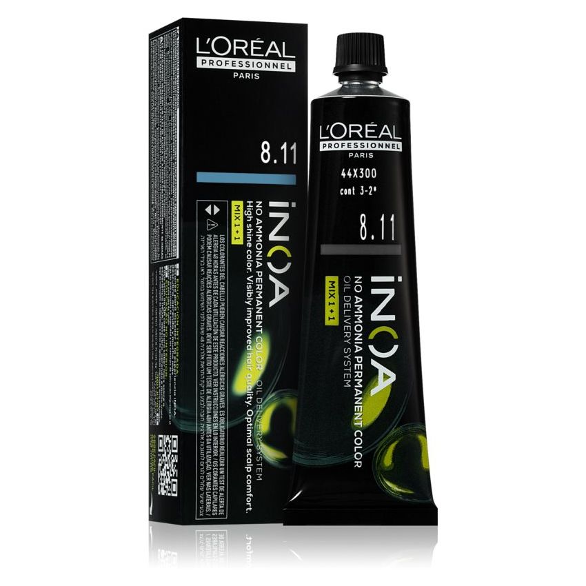 L'Oreal Professionnel Inoa No Ammonia Permanent Color 8,11 60G