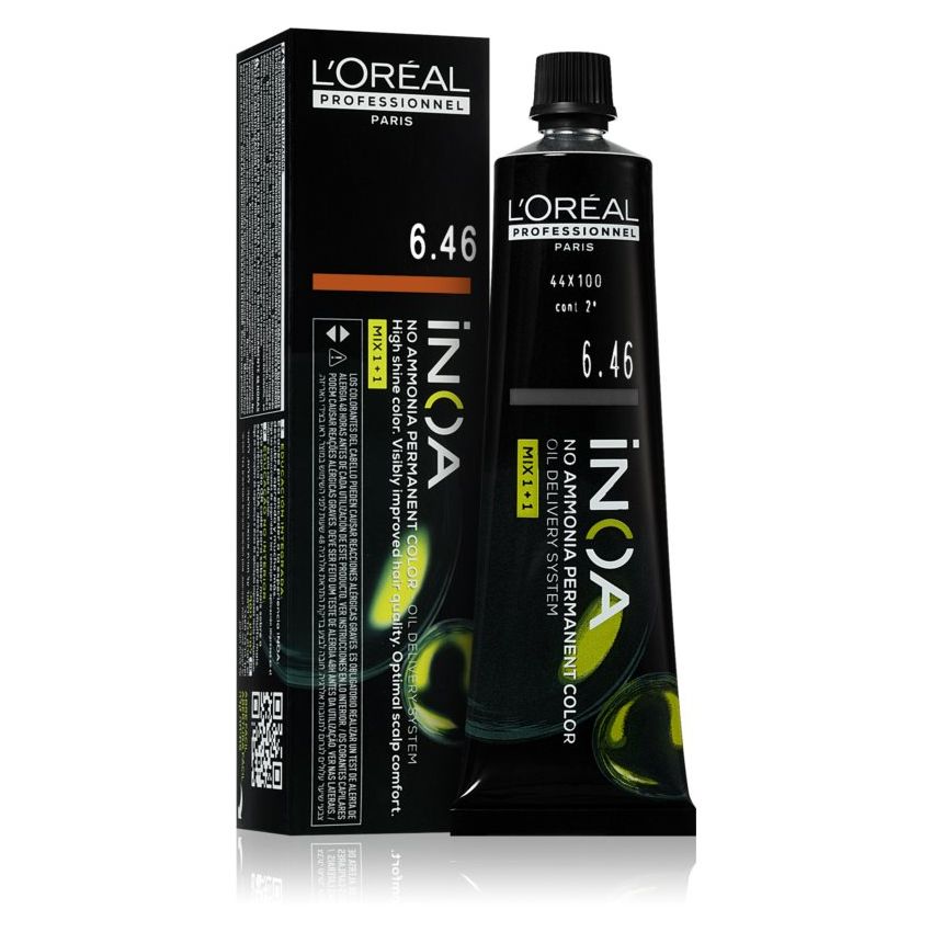 L'Oreal Professionnel Inoa No Ammonia Permanent Color 6,46 60G
