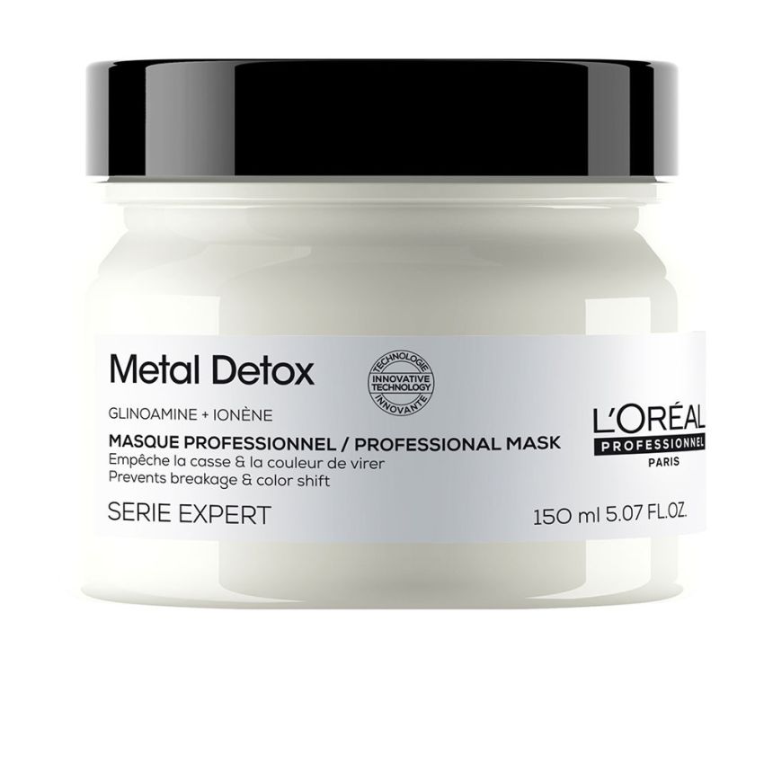 Masque Metal Detox Pour Cheveux Abîmés - 150 Ml