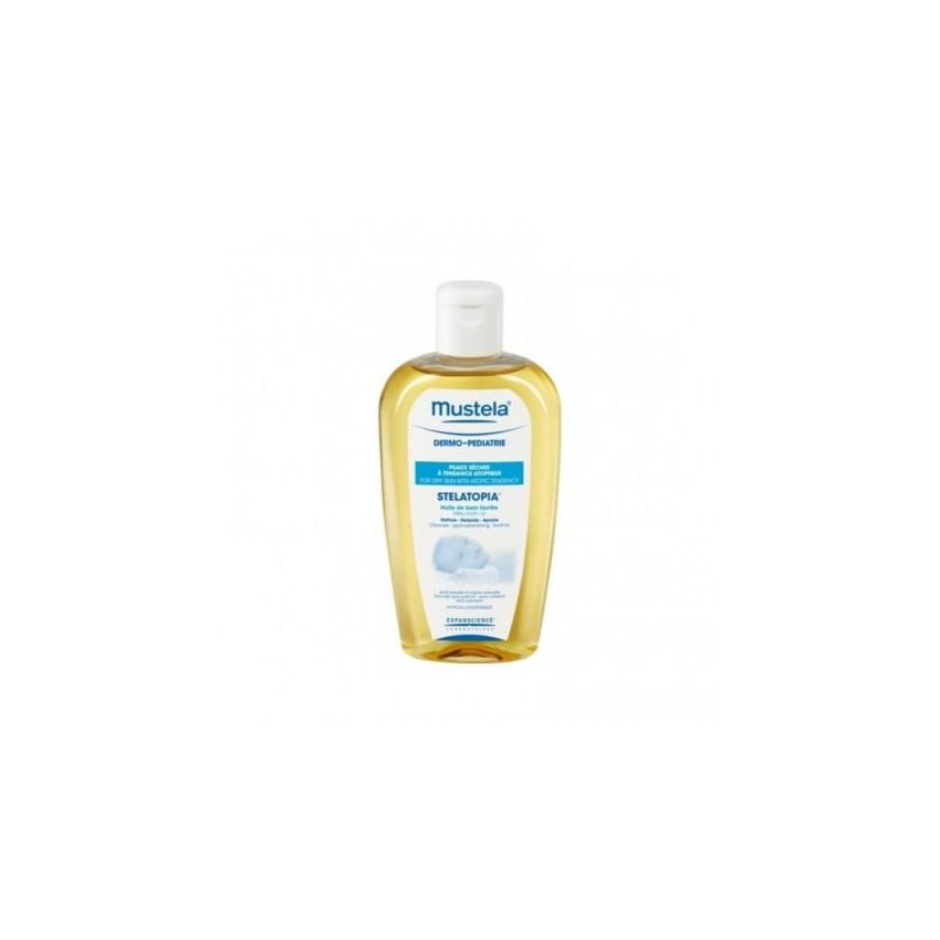 Mustela Stelatopia Huile De Bain Lactée 250Ml