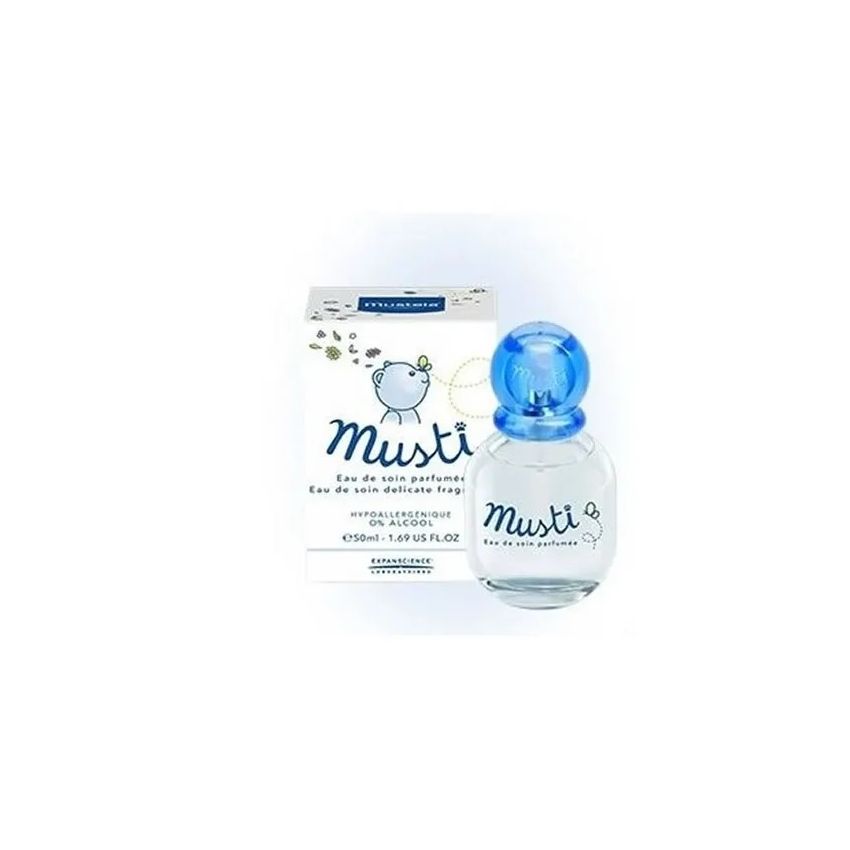 Mustela Musti Eau De Soin Fragrance Delicate Cologne Water 50Ml