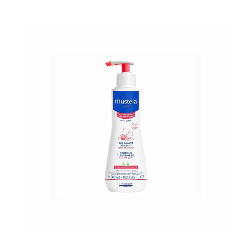 Mustela Very  Sensitive Skin  Soothing Cleansing Gel 200Ml