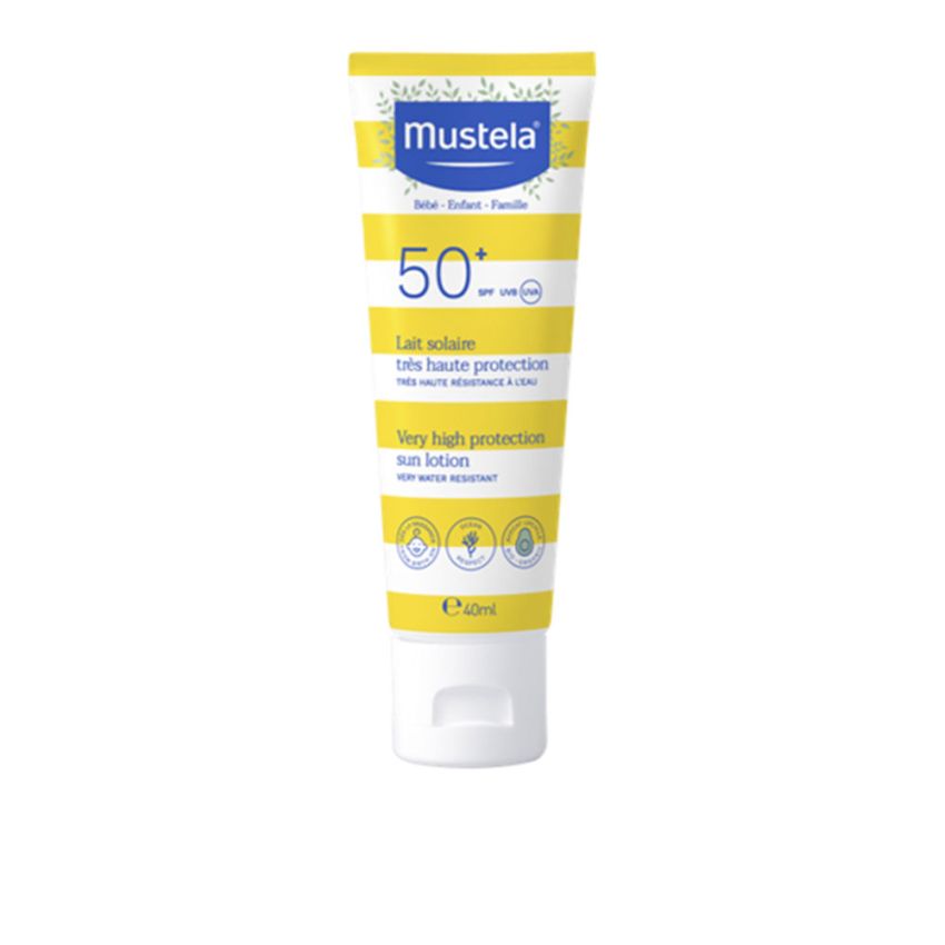 Bébé-Enfant Soleil Lait Solaire Très Haute Protection Spf50+ - 40 Ml