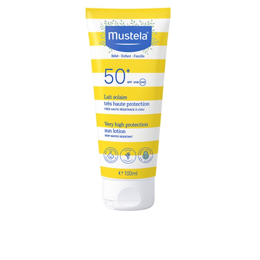 Bébé-Enfant Soleil Lait Solaire Très Haute Protection Spf50+ - 100 Ml