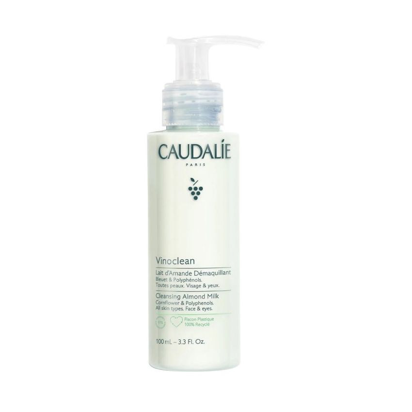 Caudalie Vinoclean Lait D'Amande Démaquillante Lotion 100 Ml