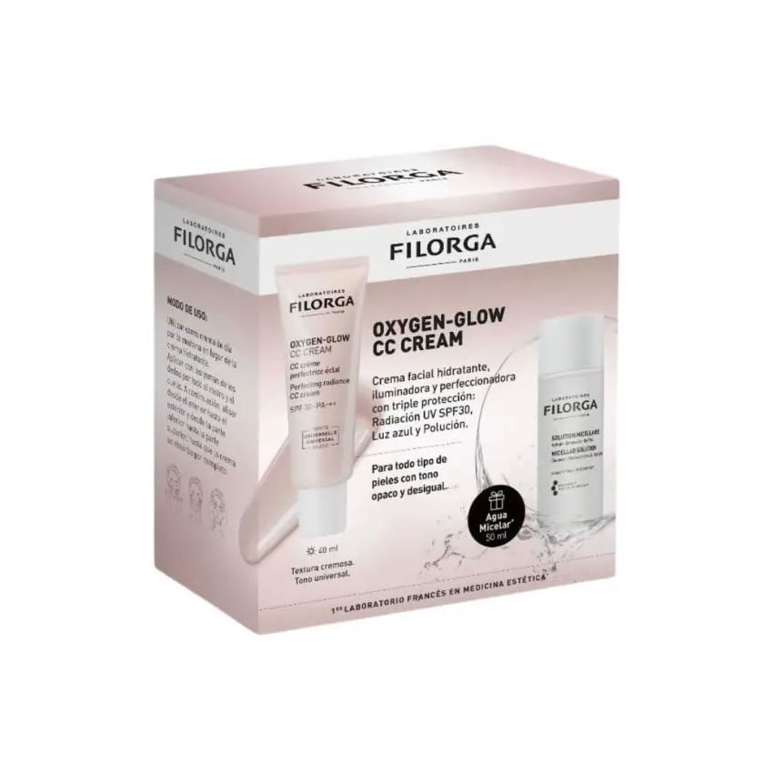 Filorga Oxygen-Glow Cc Cream Spf30 40Ml Coffret 2 Pièces