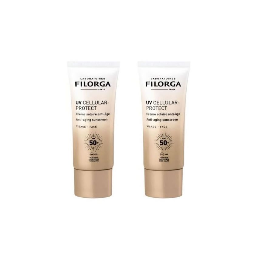 Filorga Uv Cellular-Protect Crème Solaire Anti-Âge Visage 2X40Ml