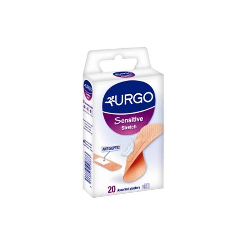 Urgo Sensitive Stretch Assortiment De 20 Coussinets De Pansements
