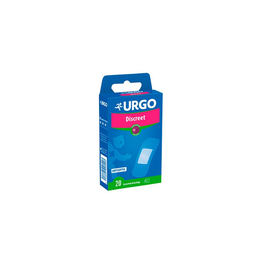 Urgo Discreet 20 Lingettes