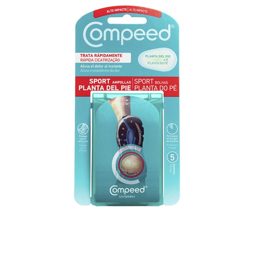 Ampoules Sport Plante Pied - 5 Apósitos