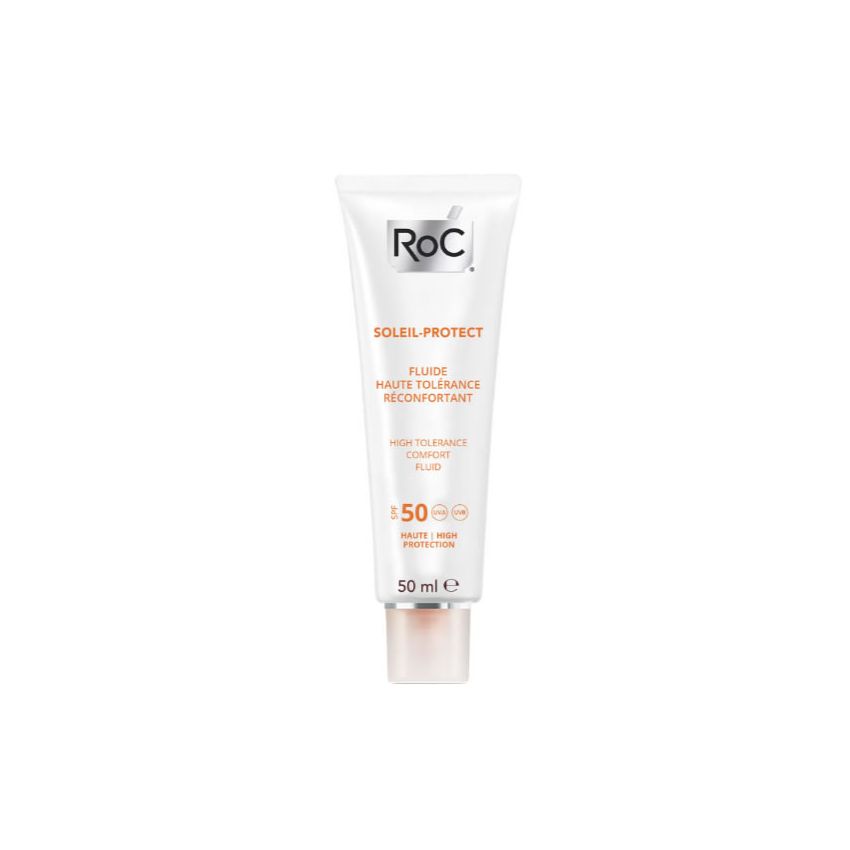 Roc Fluide Haute Tolérance Réconfortant Spf50 50Ml