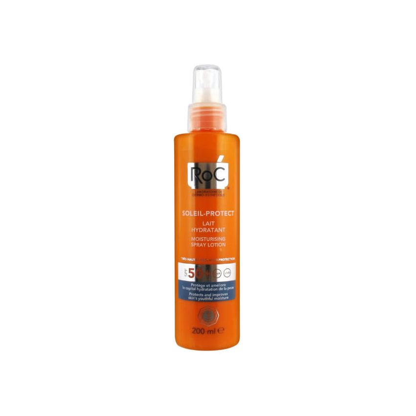 Roc Soleil Protect Lait Hydratant Spray Spf50+ 200Ml