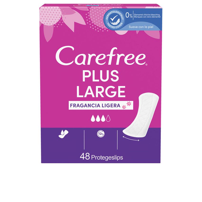 Carefree Plus Large Parfum Léger Protecteur - 48 U